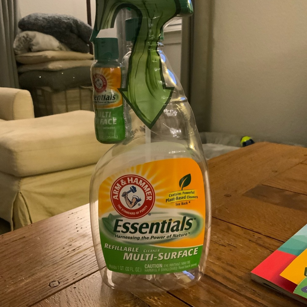 Arm & Hammer Discontinued Refillable Essentials Cleaner NEW